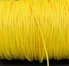 Cordón de Cera Coreano de 0.5 mm a 2.0 mm Hilo Encerado de Colores Cordón de Cera Trenzado Hecho a Mano Hilo de Material para Accesorios de Cordón para Manualidades