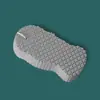 Esponja de Banho 3D Lenço de Banho Esponja de Banho Estéreo para Bebê Padrão de Escama de Peixe Toalha de Banho Cinza Esponja Lenço para Crianças