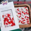 Resina Gatito Kt Pajarita Decoraciones Mixtas para Uñas Año Nuevo Navidad Gatito Gato Lazo Rojo Grande Accesorios Portátiles para Uñas