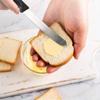 Amazon Prático Cabo de Plástico Faca de Frutas Aço Inoxidável Faca para Comida Ocidental Faca de Pão Faca de Bife Faca de Bife Comida Ocidental