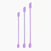 Herramienta para Sacar Cosméticos, Herramienta de Limpieza, Mini Cuchara de Silicona, Herramienta Mágica, Raspador para Loción Corporal