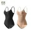 Body Moldeador Personalizado para Mujer Cintura Alta con Tirantes Reductor de Cintura Control Abdominal Cierre Trasero Control de Vientre Mejorado Body Moldeador de Cuerpo para Adelgazar la Cintura