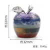 Cristal Natural Amatista Jade Piedra Colorida Gema Natural Empalme Artesanía Colgante Adornos Suministro Transfronterizo
