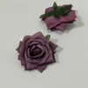 Cabezas de Flores de Rosa de Esquina Recubiertas Artificiales para Arreglos de Boda, Flores Falsas Hechas a Mano para Decoración del Hogar, Venta al por Mayor de Fabricantes, Decoración de Hotel