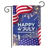 Bandera de Jardín del Día de la Independencia Americana 2026 USA 250º Aniversario Conmemorativa Decorativa para Patio con Diseños Personalizables