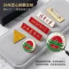 Insignias Metálicas Escolares Personalizadas de Alta Gama para Profesores y Estudiantes Universitarios, Insignias Metálicas Esmaltadas en Relieve, Insignias de Pecho Personalizadas