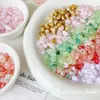 Grava de Colores Acrílico Cuentas Sueltas Simple Manchado DIY Hecho a Mano Cadena para Teléfono Móvil Pulsera Material Accesorios de Joyería