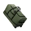 Bolsa de Viagem Multifuncional com Rodinhas para Homens, Viagem de Negócios, Mochila de Bordo, Bolsa de Puxar Portátil para Viagem ao Exterior