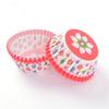 Porta pastel serie navideña resistente a altas temperaturas taza para muffins soporte de papel para Mei Niang de nieve taza de papel para hornear pan galleta a prueba de aceite