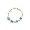 Pulsera con Cierre Ovalado de Circonita Irregular, Sensación de Lujo Ligero y Gama Alta, Moderna, Única, Exquisita, Joyería de Mano Versátil al por Mayor
