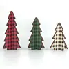 Novos Mini Enfeites Criativos de Árvore de Natal, Decorações de Natal, Decorações de Festa, Artesanato para Mesa de Jantar de Casa de Natal