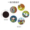 Pegatinas de Dibujos Animados con Cambio de Temperatura en Stock para Entrenamiento para Ir al Baño de Bebés, Pegatinas que Cambian de Color Sensibles al Calor, Cambio de Color Impermeable Sensible a la Temperatura