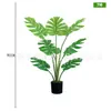 Estilo Ins Escandinavo Árbol Artificial Planta Tortuga Maceta Decoración de Interiores Sala de Estar Adornos Planta Verde Falsa Grande Bonsái