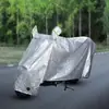 Cubierta de Lluvia para Coche Eléctrico, Protección contra Lluvia y Sol, Cubierta para Motocicleta, Ropa para Coche de Batería, Parasol y a Prueba de Polvo, Cubierta Universal Gruesa para Coche
