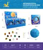 Disco de Pintura de Yeso para Niños Simulación DIY con Diseño de Triceratops, Juguete Creativo de Graffiti para Niños y Niñas