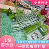 Atrium de shopping center piscina de bolinhas escorregador castelo travesso parquinho infantil equipamento de parquinho interno de médio e grande porte fabricantes de Zhengzhou