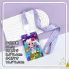 Nuevo estilo tarjetero para niñas, gafete de identificación de estudiante, funda para tarjeta con cordón para cuello anti-pérdida, protector de tarjeta de identificación unisex, estuche rígido