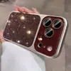 Nuevo Diseño de Ventana Grande Estuche de Verano con Brillo Adecuado para Teléfono Apple 17Promax Funda para iPhone16 Botones de Silicona Anti-Caída