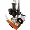 Máquina Pequeña de Estampado en Caliente para Escritorio Máquina Multifuncional de Estampado en Caliente Máquina de Prensado en Caliente Máquina Manual de Estampado en Caliente Máquina de Prensado para Cuero PU Etiquetas de Madera Máquina de Marca por Prensa