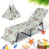 Funda para silla de playa transfronteriza funda para silla de playa de microfibra serie atrapasueños con impresión digital 3D