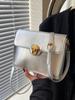 Bolso Pequeño Estilo Occidental de Textura de Alta Calidad para Mujer 2024 Nueva Moda Bolso Cruzado Versátil Explosiones Populares Super Popular Bolso Cuadrado Pequeño