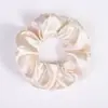Scrunchies de Cetim Mais Vendidos Transfronteiriços em 70 Cores Sólidas, Elásticos de Cabelo de Alta Elasticidade para Mulheres, Acessórios de Cabelo Atacado
