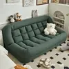 Sofá perezoso para balcón, sala de estar, habitación doble, tatami individual plegable de ocio, marco de hierro para perro de tamaño humano grande