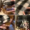 Bufanda Estilo Coreano para Mujer Invierno Alta Gama Sensación Imitación Cachemir Bufanda a Cuadros Chal Grueso Cálido Bufanda de Estudiante