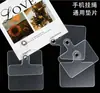 Venta al por mayor de fabricantes de almohadillas para teléfonos móviles, cordones, accesorios, pegatinas de respaldo transparentes fijas, clips, parches, ganchos duraderos de alta gama