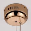 Lámpara de bola creativa simple vestíbulo tienda de ropa lámpara de ingeniería no estándar candelabro de bola de chispas de estrellas LED