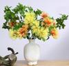 Flor Artificial grande Flor Artificial de Acácia Flor de Castanha decoração de casa flor de formato especial salão de casamento flor de plástico arranjo de flores artificiais