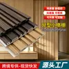 Rejillas con formas personalizadas para decoración de interiores, paredes de fondo, paneles de madera plástica, paneles Great Wall, rejillas de chapa de madera y paneles de pared con formas personalizadas para exportación