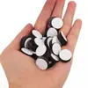 Imanes de Nevera Redondos Magnéticos de Fábrica Pegatinas Magnéticas Suaves de Goma Parches Magnéticos con Respaldo Adhesivo en Stock