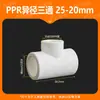 Colección de Accesorios para Tuberías de Agua PPR, Válvula de Unión en T de Fusión en Caliente para Agua Potable, Conexión Rápida de Tubería PE para Purificador de Agua, 1/2 Pulgada, 3/4 Pulgada