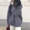 Nuevo suéter de punto para mujer de otoño e invierno, holgado y casual, adecuado para usar como prenda exterior, versátil suéter de punto estilo coreano para mujeres petite
