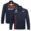 Nova jaqueta com capuz de vestuário de corrida F1 para comércio exterior, manga longa, gola alta, quente, para esportes, ciclismo e off-road
