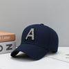 Boné de Baseball Casual Novo de Alta Qualidade Versátil Proteção Solar Chapéu Grande Moda Masculina Chapéu de Sol Boné de Baseball com Letra