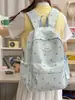 Mochila nueva de lunares estilo coreano para mujer 2026, mochila escolar ligera de gran capacidad para estudiantes, mochila linda de dibujos animados