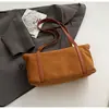 Bolsa de axila coreana de nicho feminina nova moda casual bolsa tote retrô bolsa de ombro única para o dia a dia