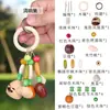 Kit de Materiales para DIY de Carrillón de Viento de Cáscara de Fruta Natural Estilo Bosque Adorno Sanador para Alivio del Estrés Hecho a Mano Colgante de Bolsa Decoración para Colgar en el Coche