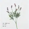 Buquê de Lavanda Simulada, Material PE de Alta Simulação, Decoração Interna e Externa, Ornamentos de Flores Plásticas de Fábrica de Origem