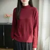 Top versátil de alta qualidade, sem costura, confortável, leve, para primavera-outono, com textura ondulada vazada
