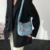 Bolsa de Tela de Moda, Gran Capacidad, Bolso Cruzado para Hombro de Mujer, Bolso Retro, Bolso de Mujer, Bolso de Estilo de Alta Gama, Bolso Pequeño para Viajes Diarios