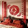 Set de Decoración para Boda para Pared de Fondo de Dormitorio y Sala de Estar, Decoración de Ambiente para el Nuevo Hogar de los Novios, Set de Arreglo Festivo