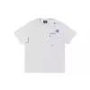 Camiseta bordada de manga corta para hombre y mujer, nuevo estilo de verano 2026, top de marca de moda para parejas, camiseta holgada de poliéster resistente para verano