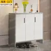 Zapatero de Lujo Ligero para el Hogar Puerta de Imitación Pizarra Estilo Crema Almacenamiento de Entrada Zapatero de Entrada de Gran Capacidad Económico para Sala de Estar