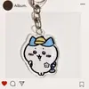 Chaveiro de Acrílico Kaka Kawa Pingente de Mochila Pequeno Presente Fofo Periférico de Anime Desenho Animado Popular
