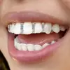 Aparelho Ortodôntico Dourado com Barra Vertical Única e Quatro Diamantes Exportação Transfronteiriça Acessórios Diários de Rua Estilosos Hiphop Versátil