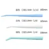 Tubo de Succión de Saliva Dental Desechable al por Mayor Paja Fuerte Curvable Quirúrgica Codo Quirúrgico de Plástico Paja Fuerte
