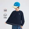 10A AntibacterianoMar Mamá Ropa Infantil 2026 Otoño Nuevas Llegadas Ropa de Otoño para Niños Camiseta de Manga Larga para Niños Ropa de Cuello Redondo